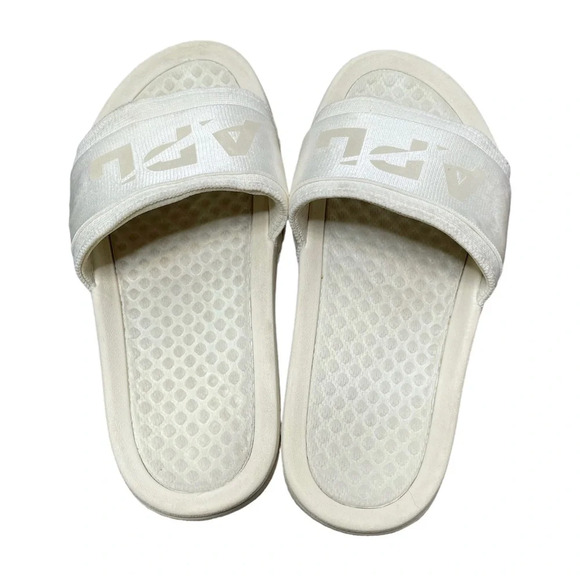 APL Women's TechLoom Satin Slides Off White/Cream Size 6 - Picture 3 of 7